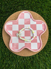 Pink Yellow Bow